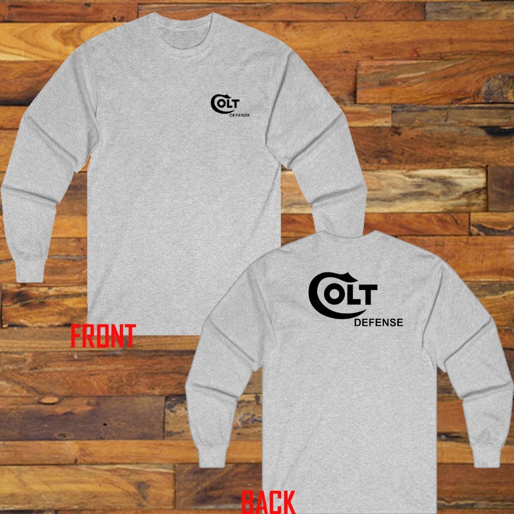 Colt Defense Guns Firearms Men’s Gray S-3XL