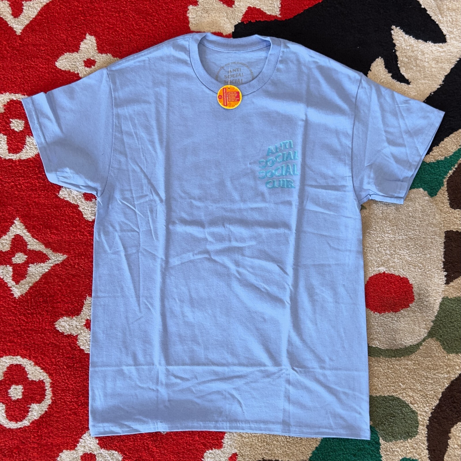 Size M – Anti Social Social Club Deeper Than Usual Tee Aquatic Blue