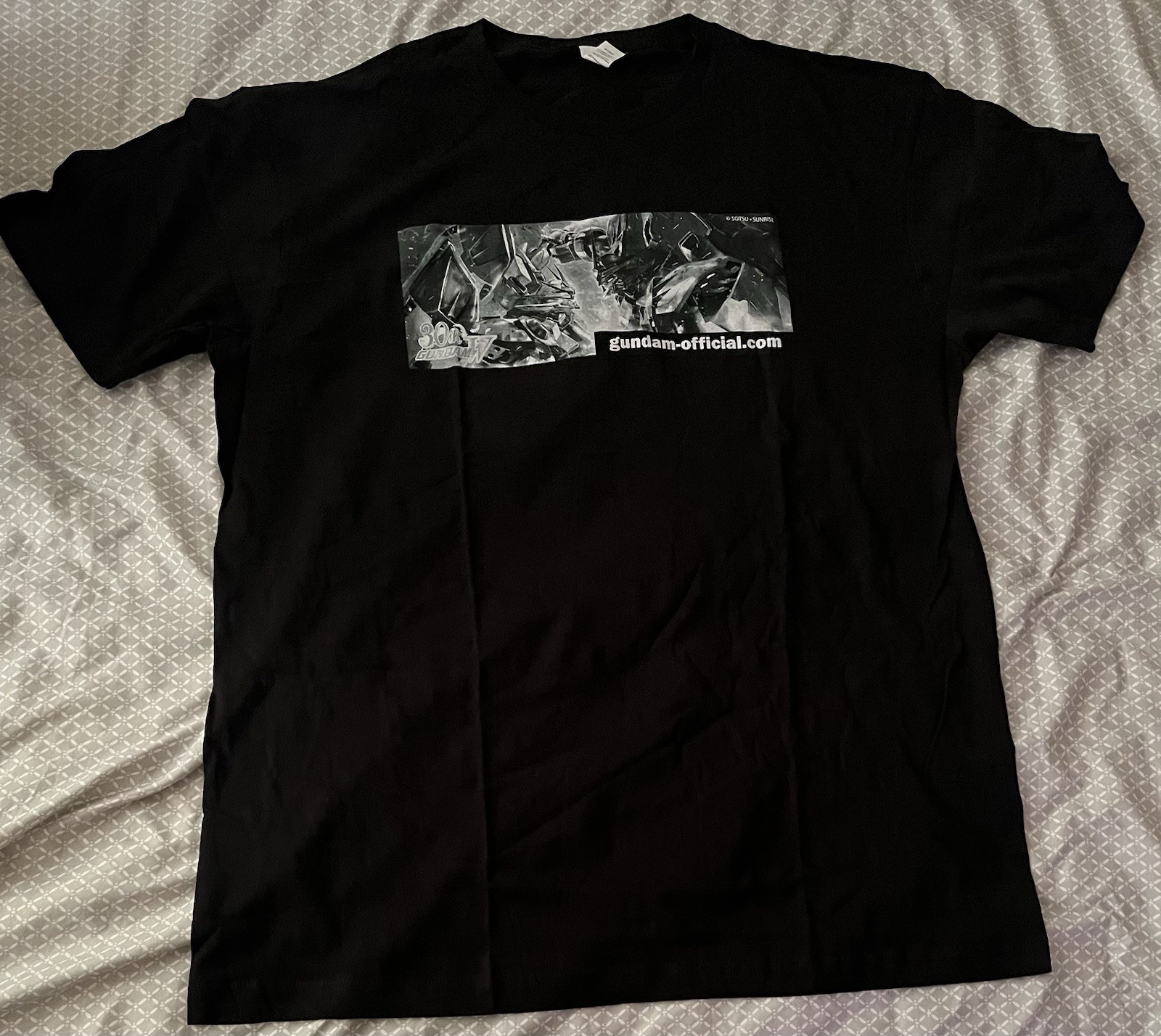 NEW Gundam Wing 30th Anniversary T-shirt Size XL San-Diego Comic-Con 2025 panel