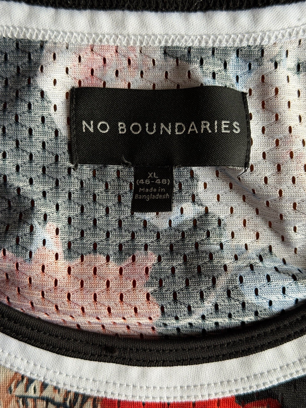 Men’s No Boundaries Tank Top Brand New Never Worn Roses And Skulls Design Sz XL