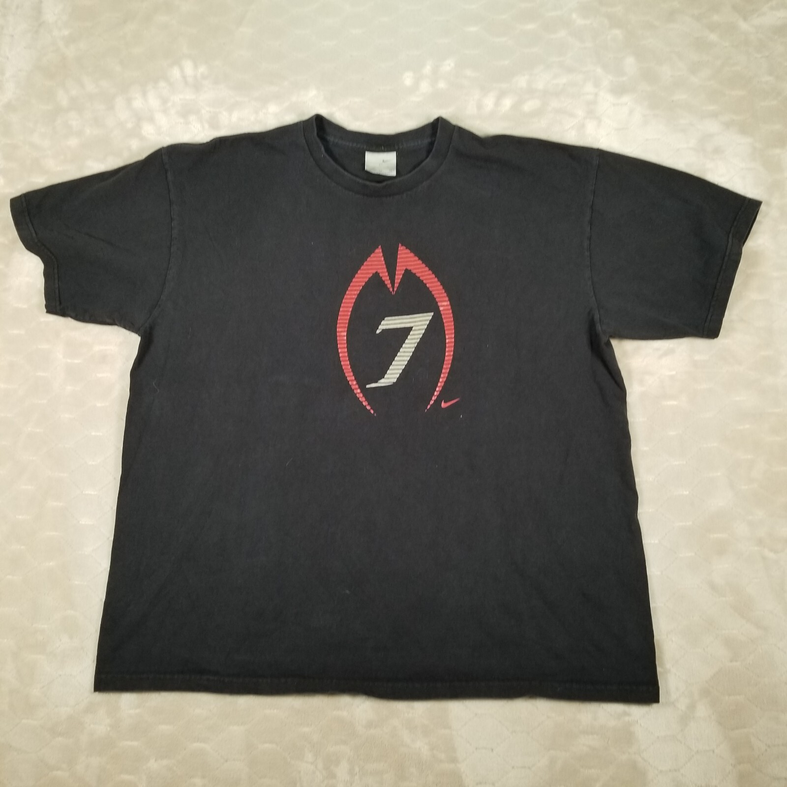 VTG Nike Michael Vick 7 Logo Silver Tag T-Shirt Sz XL See Pics Rare