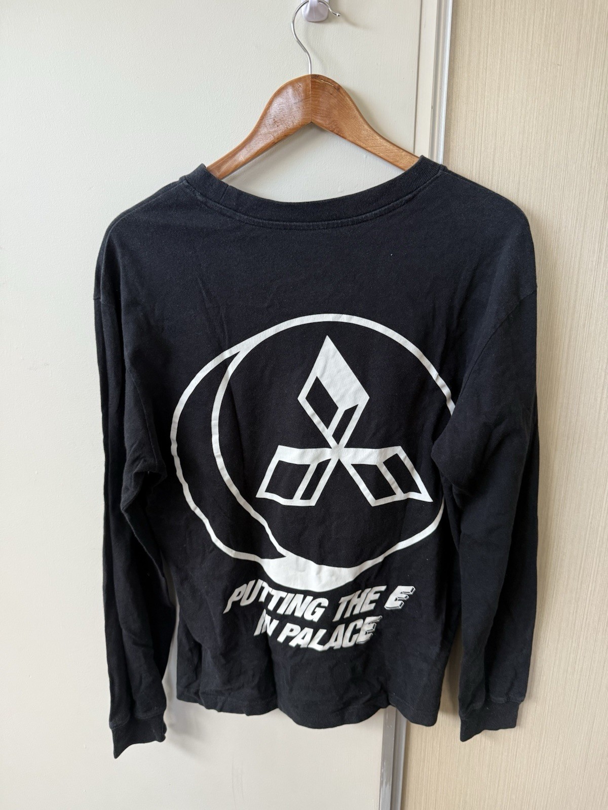 Palace “Putting The E in Palace” Long Sleeve Tee Mitsubishi Graphic Size M