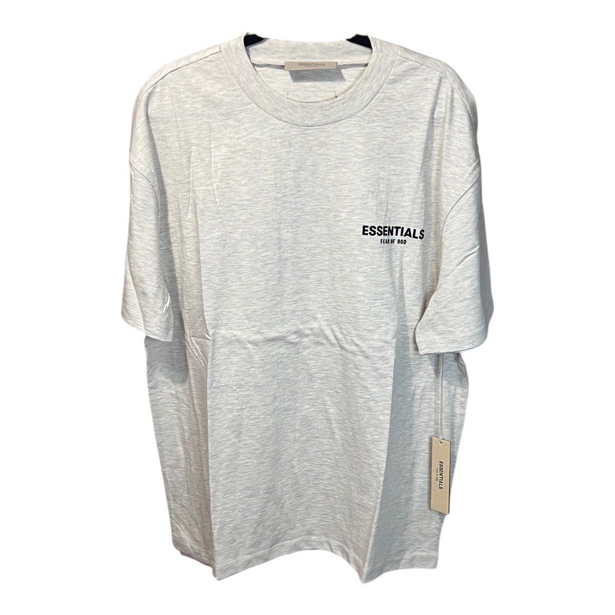 FEAR OF GOD Essentials Tee XL Light Oatmeal T-Shirts Authentic Cotton NEW