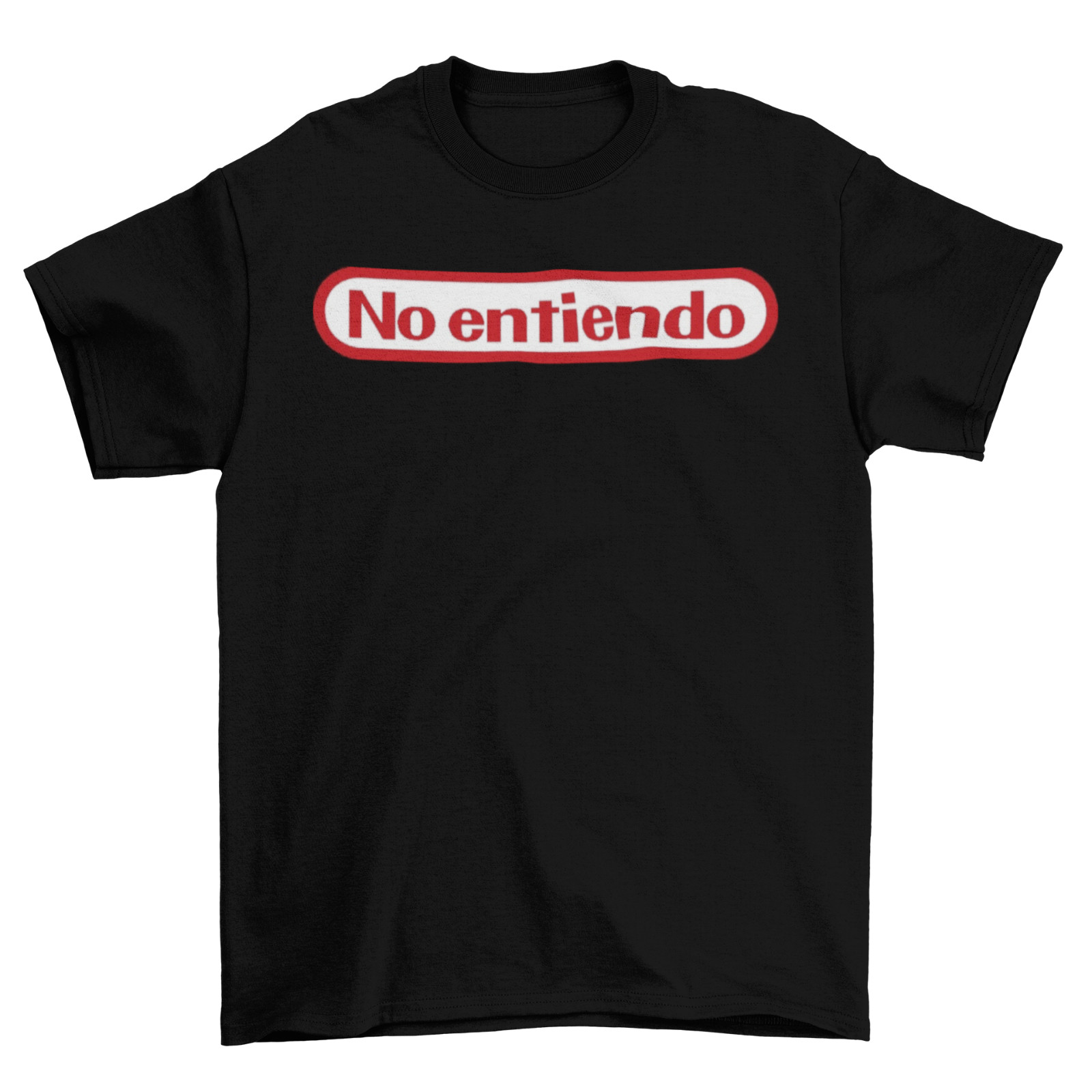 No Entiendo Nintendo T-Shirt Unisex Adult Sizes Mario I Don’t Understand New