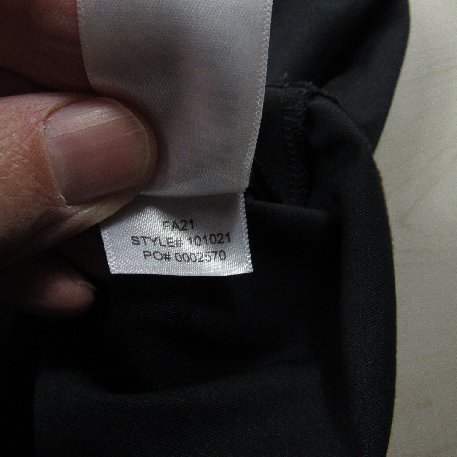 Rhone Shirt Mens Large Black Essentials Tech Performance Stretch Gym Training