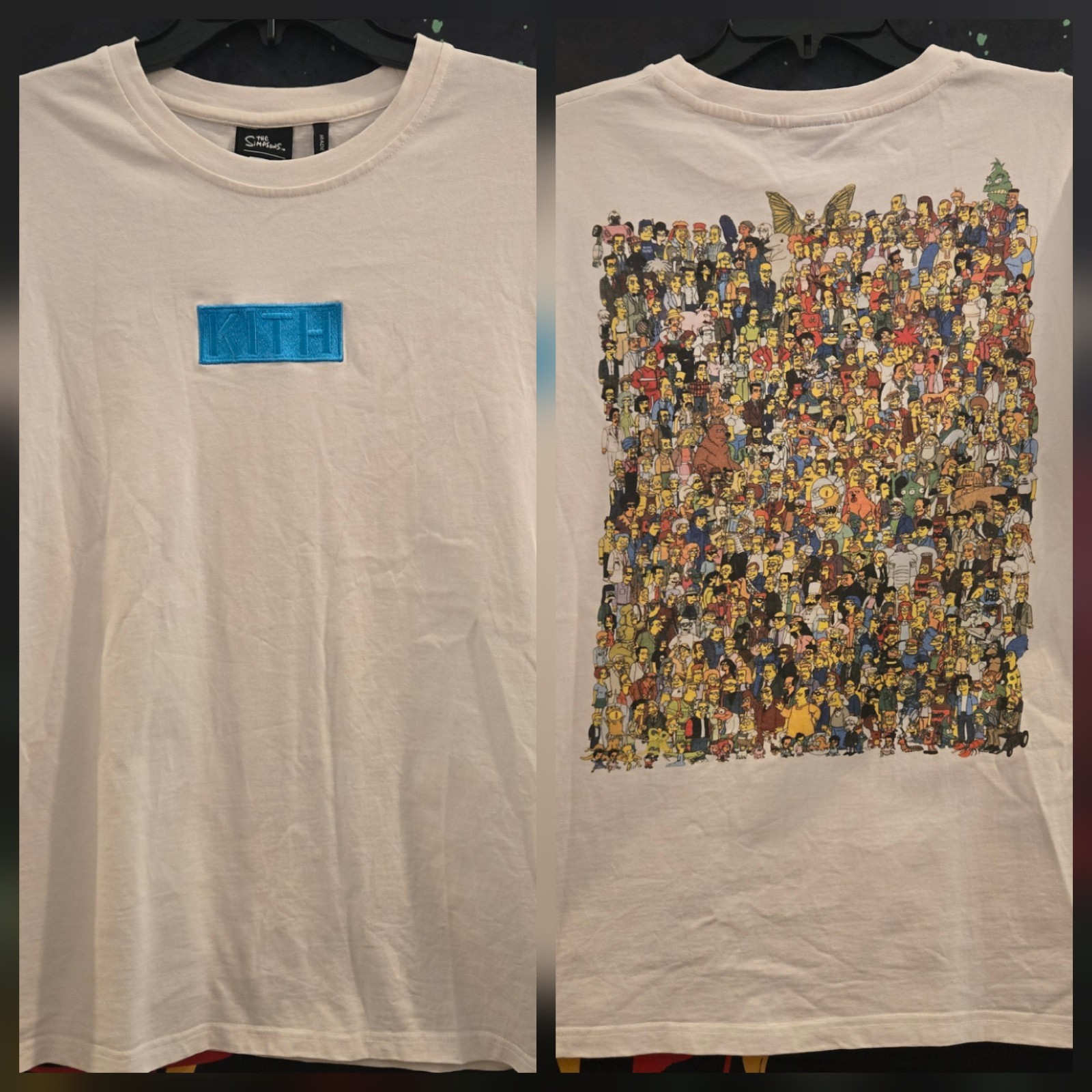 THE SIMPSONS x KITH Collection 2021 Shirt Size XL Streetwear Collab FULL CAST