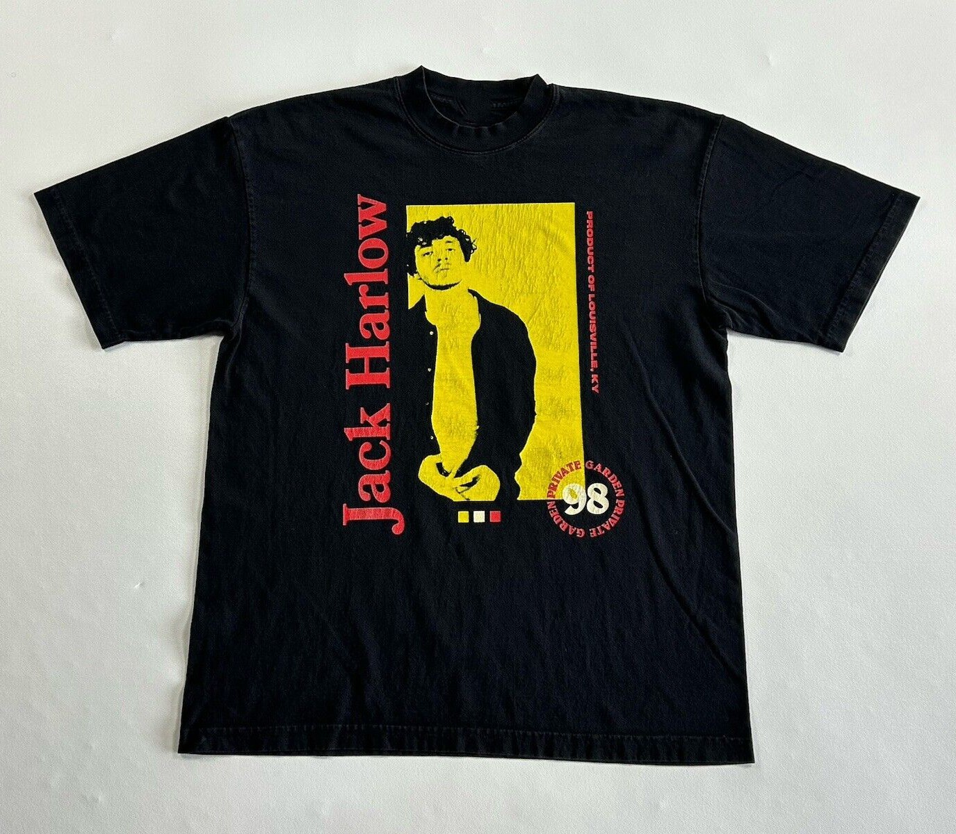 Vtg Jack Harlow Singer Heavy Cotton Black All Size Unisex T Shirt BL94
