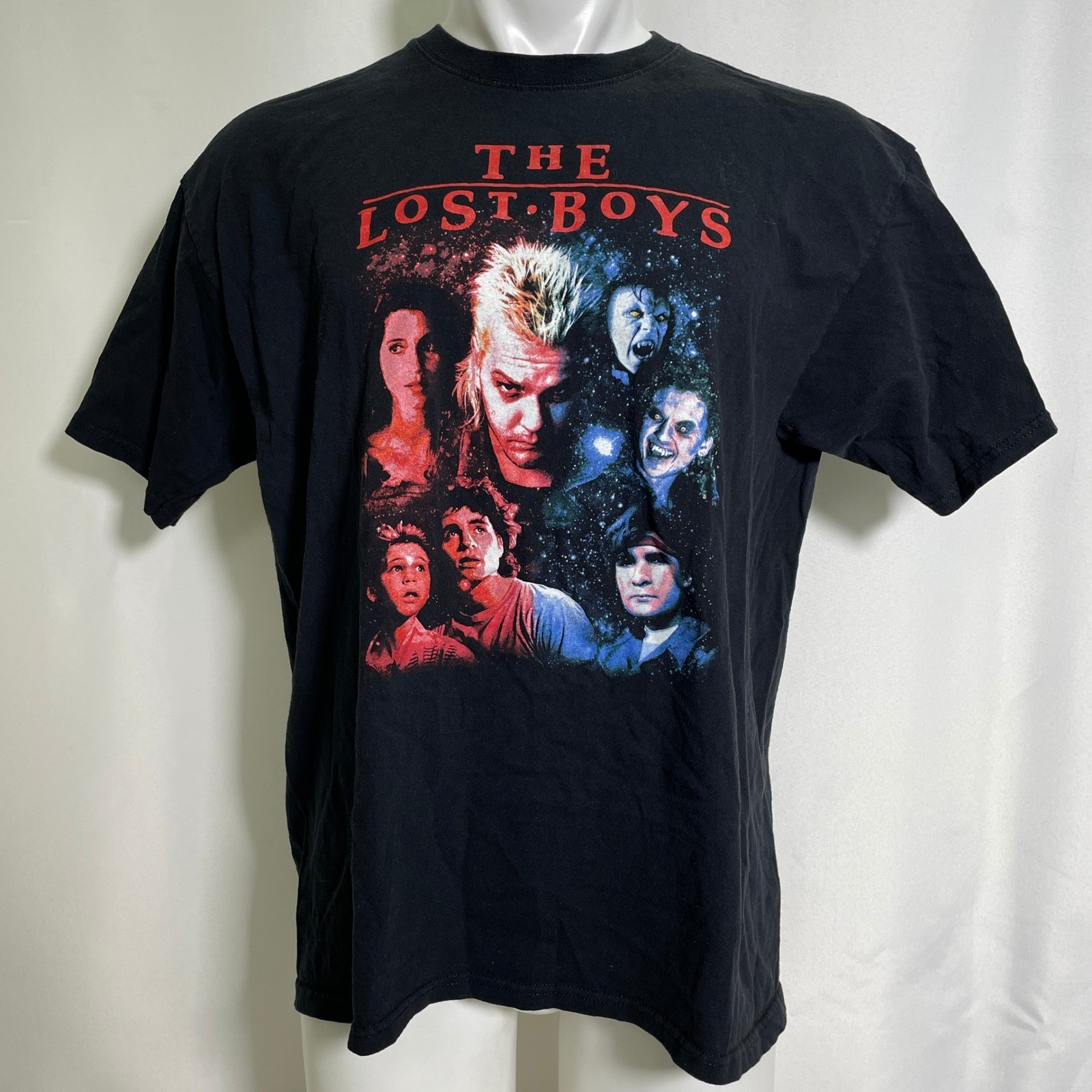 The Lost Boys 1987 Horror Movie Cult Classic Black T-Shirt Men’s XL