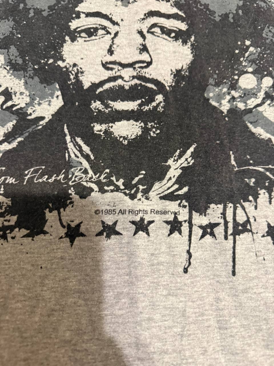 vintage bob marley short sleeve T-shirt tee 1985 official licensed Size L