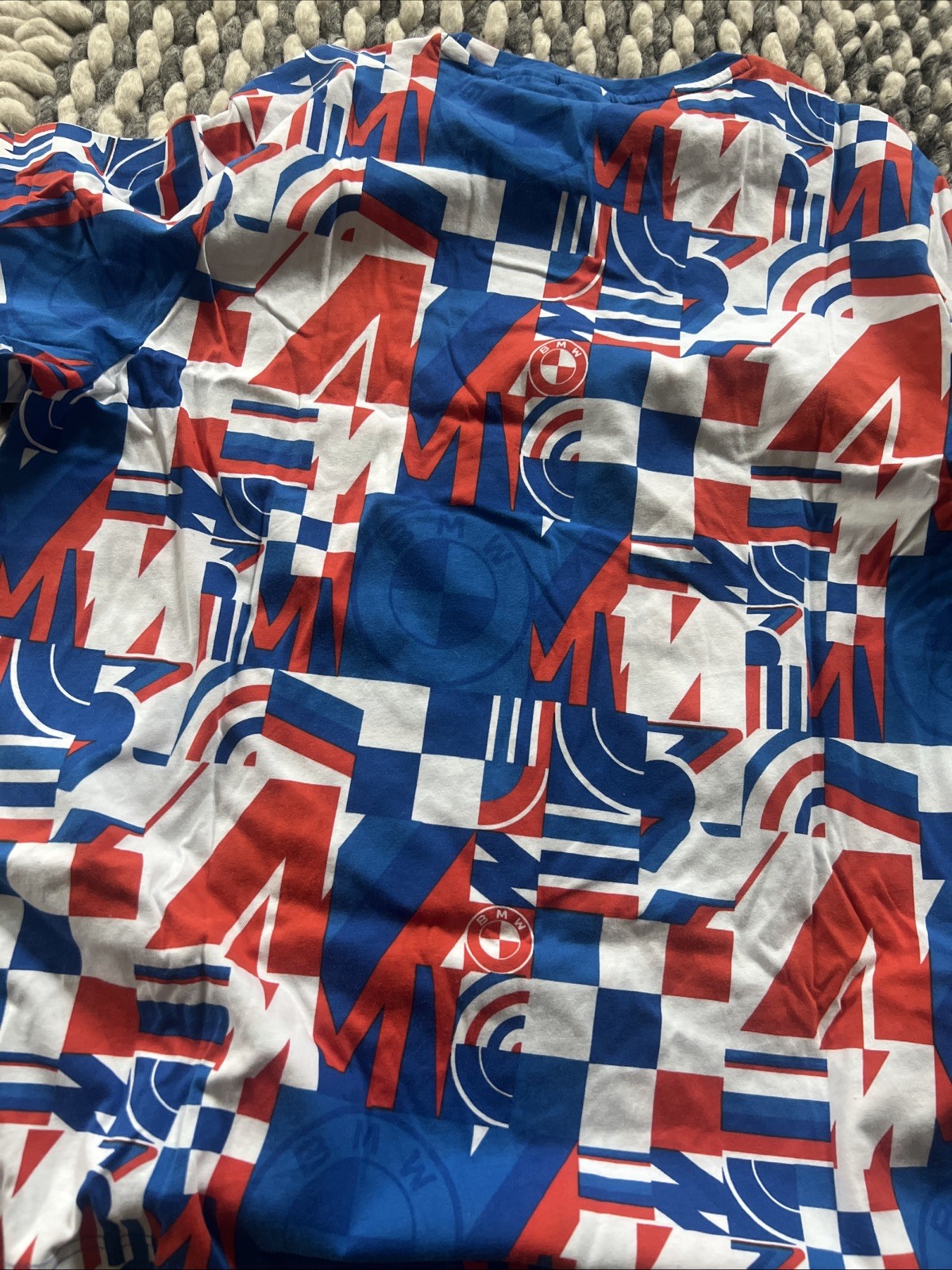 Puma BMW Motorsport MMS Street AOP Men’s T Shirt Multi Sz XXL $45