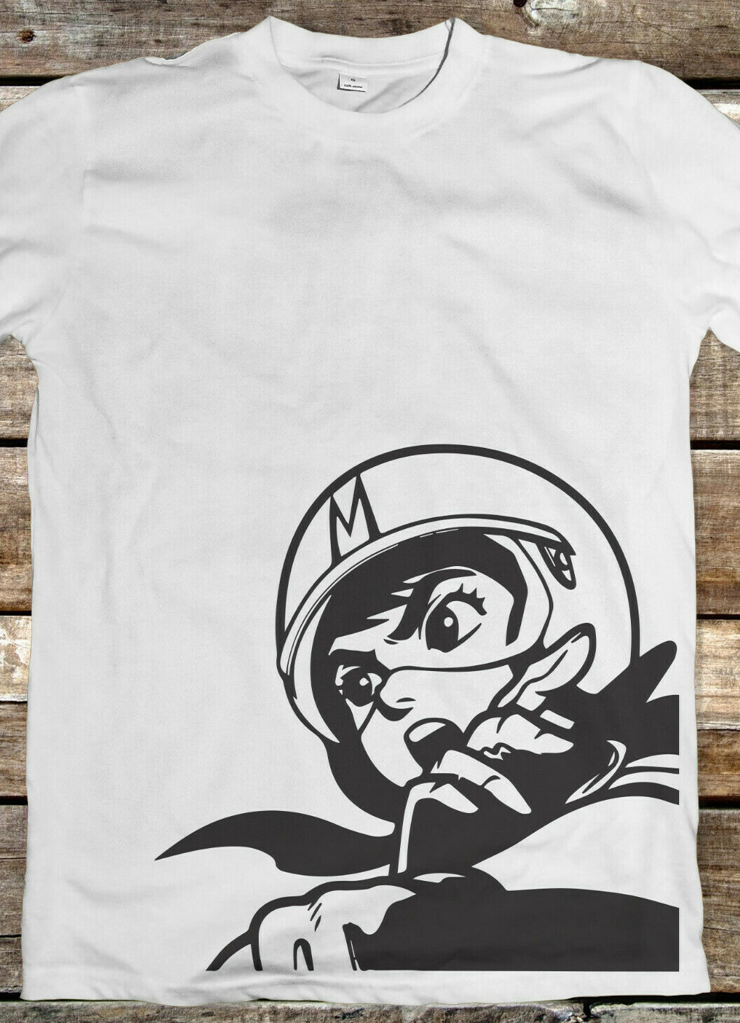 Speed Racer Retro Anime Graphic T- Shirt Graphic Tees Apparel Custom Personalize