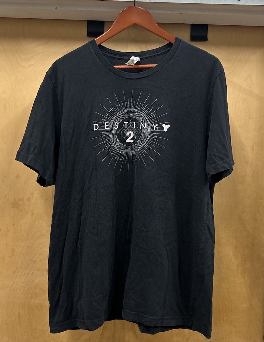 Destiny 2 Bungie Development Team Employee Crew Shirt Size XXL Video Game Promo