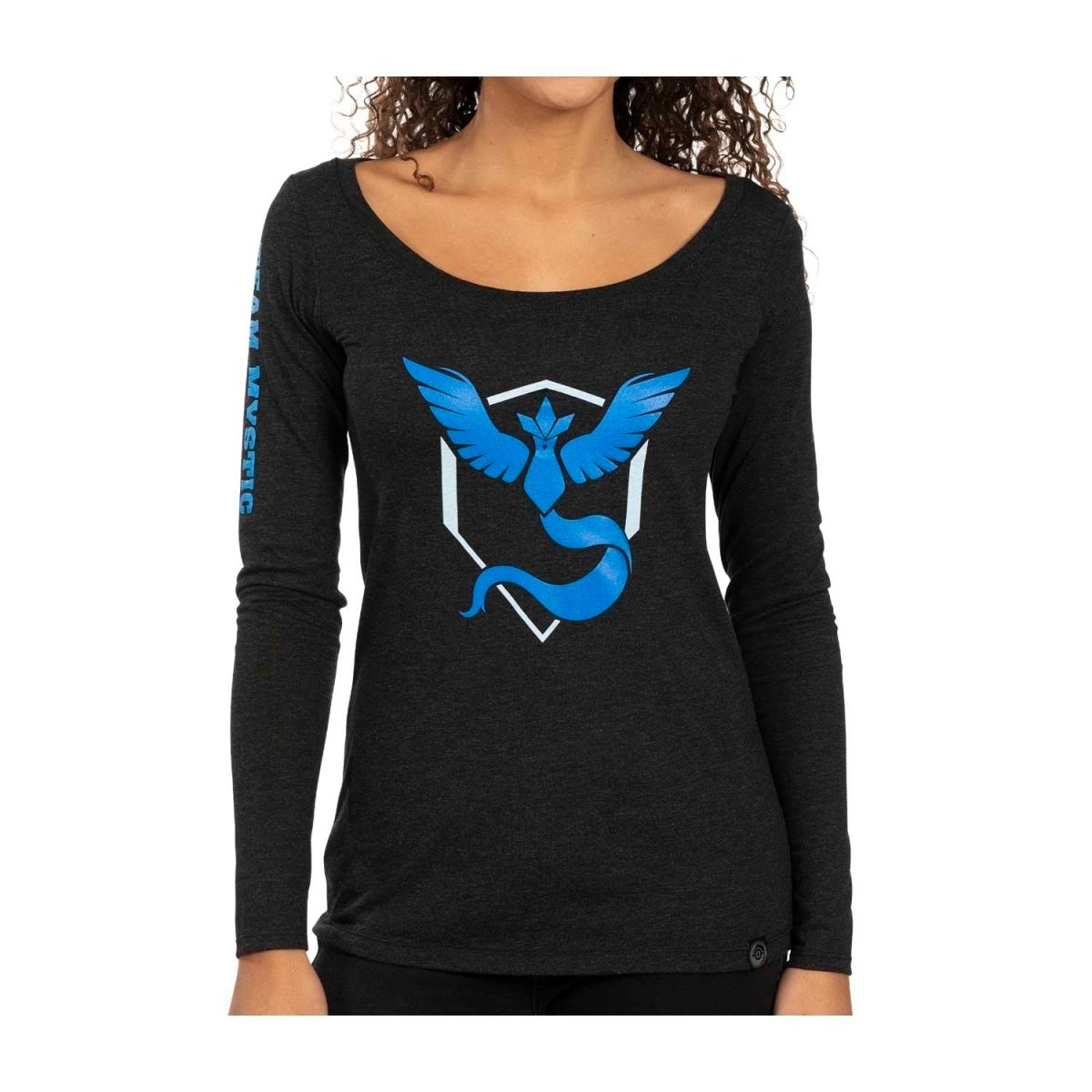 Pokemon Center Pokemon GO Team Mystic Scoop Neck T-Shirt