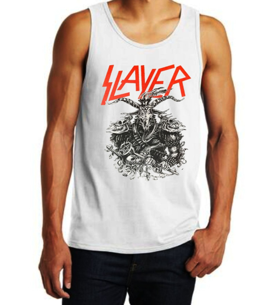 SALYER WARRIOR Heavy Metal Band Black Tank Top