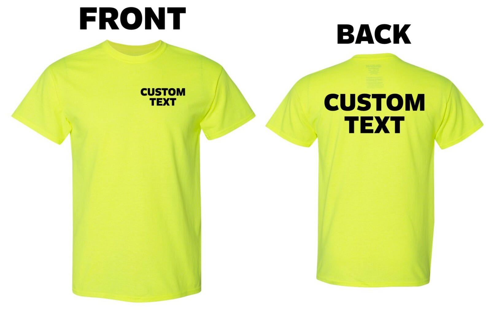 Custom T-Shirt, Personalized, Add Your Own Text