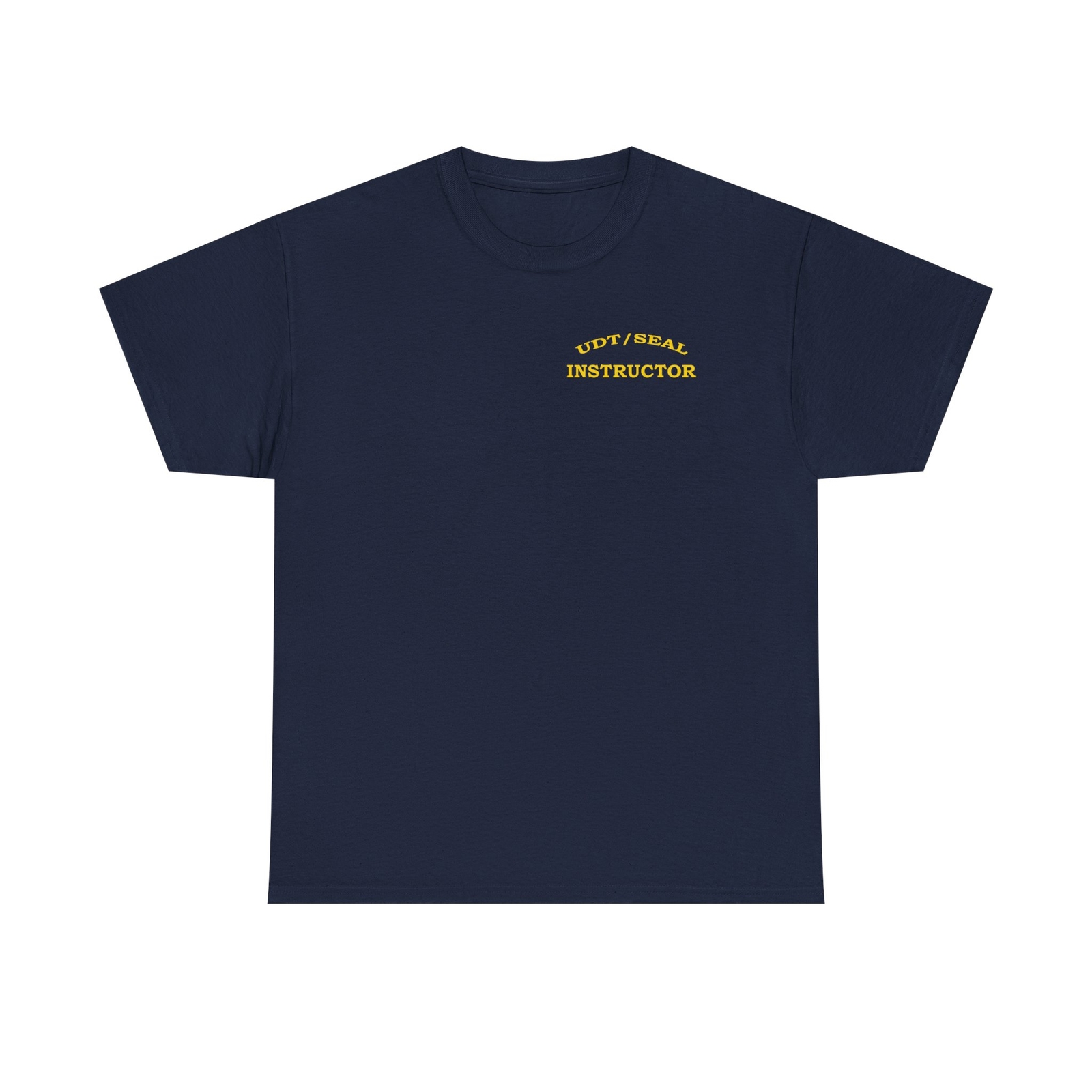 Navy UDT/SEAL Instructor T-shirt, Heavy Cotton Casual Unisex Shirt