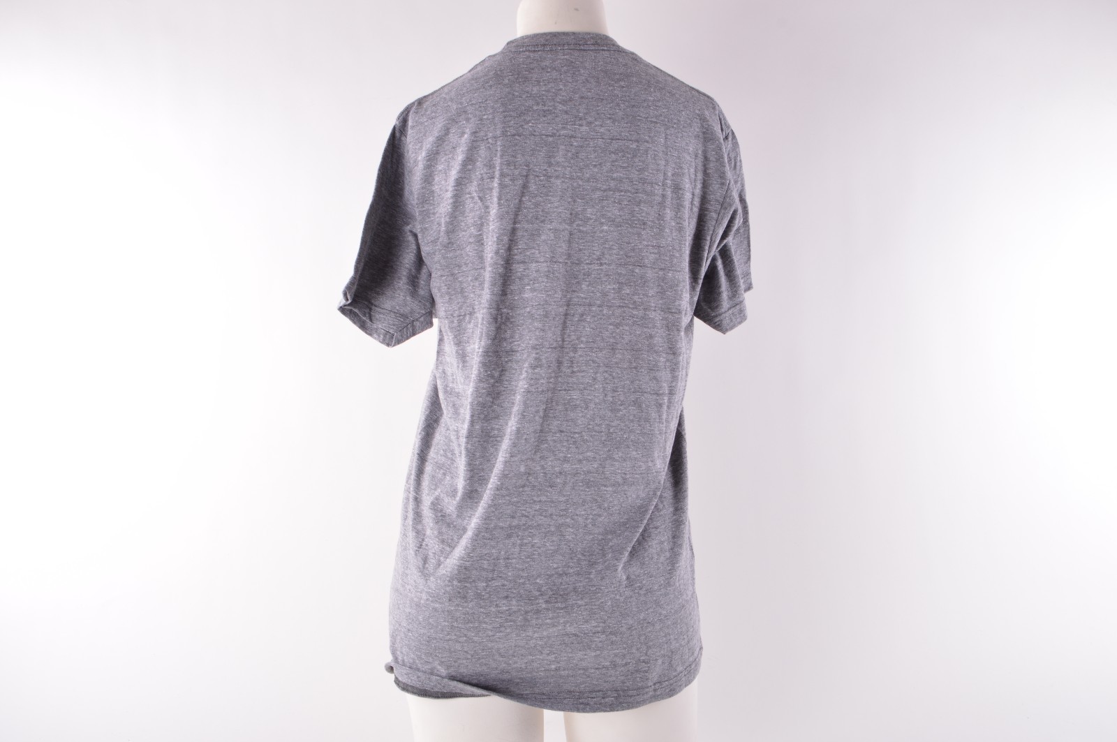 NWOT MENS OPTIMA TRI BLEND TW/SNOW T SHIRT $20 S Heather Grey