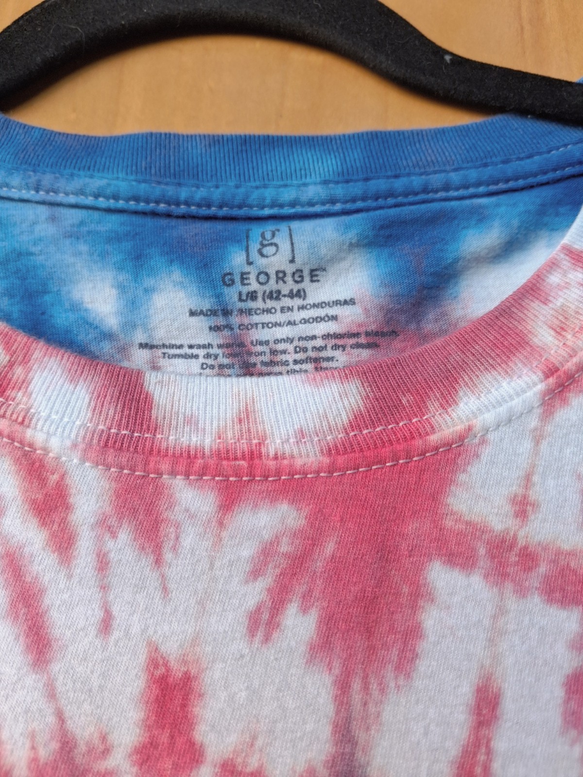 Spiral Tie Dye T-shirt top Men’s/Women’s Non Fade Handmade NEW Sz L 42-44