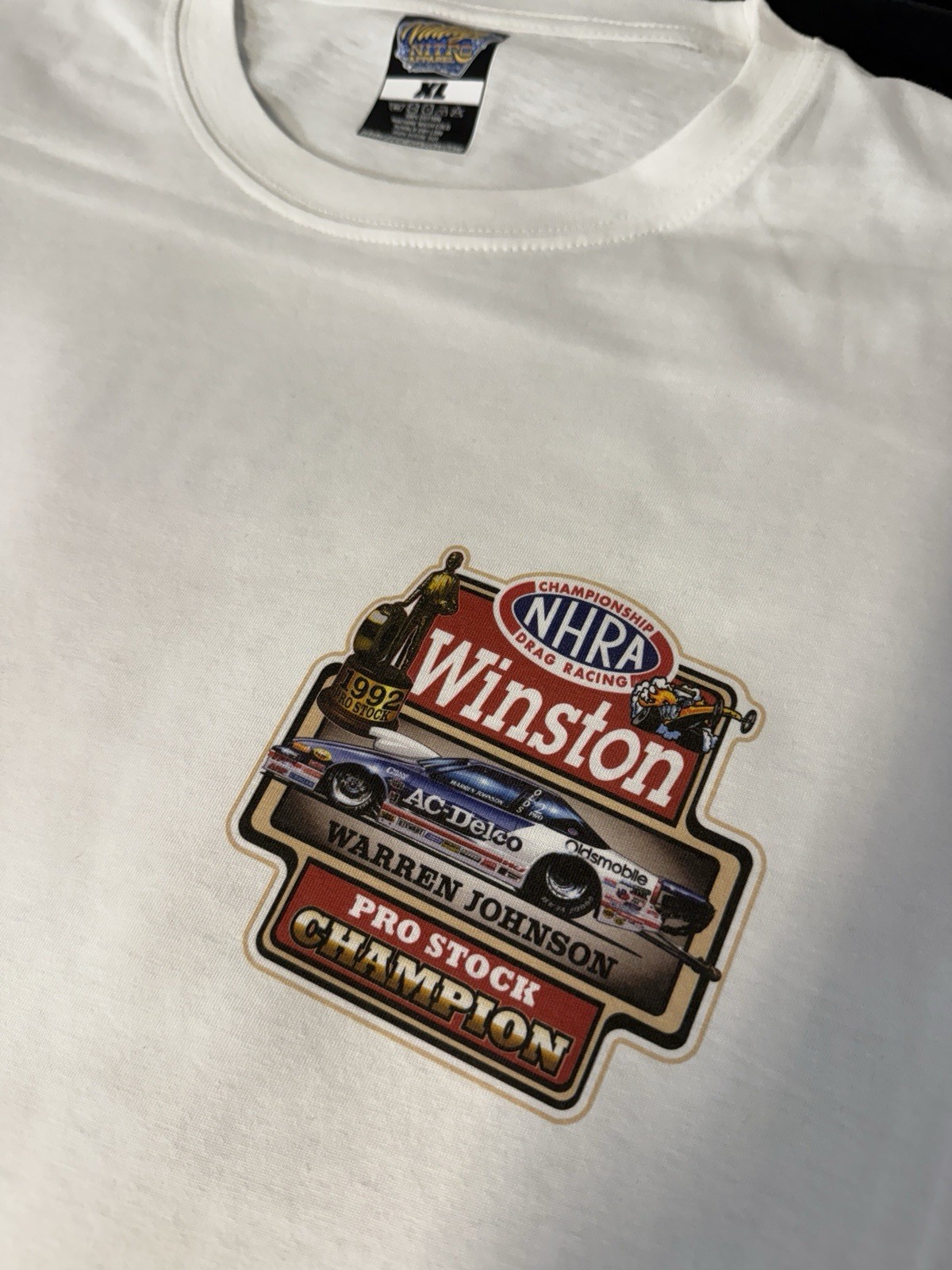 NHRA Winston Pro Stock World Champions Shirts 1984 to 1993 T-Shirt (296)