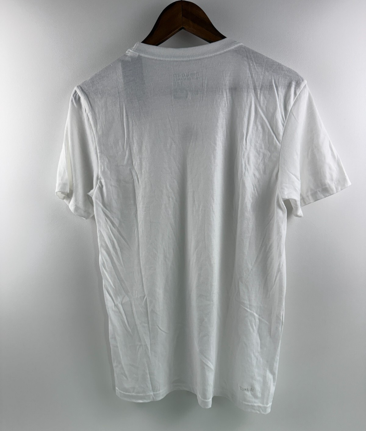 Adidas Men Short Sleeve Crew Neck The Go To Performance Tee White XL NWT