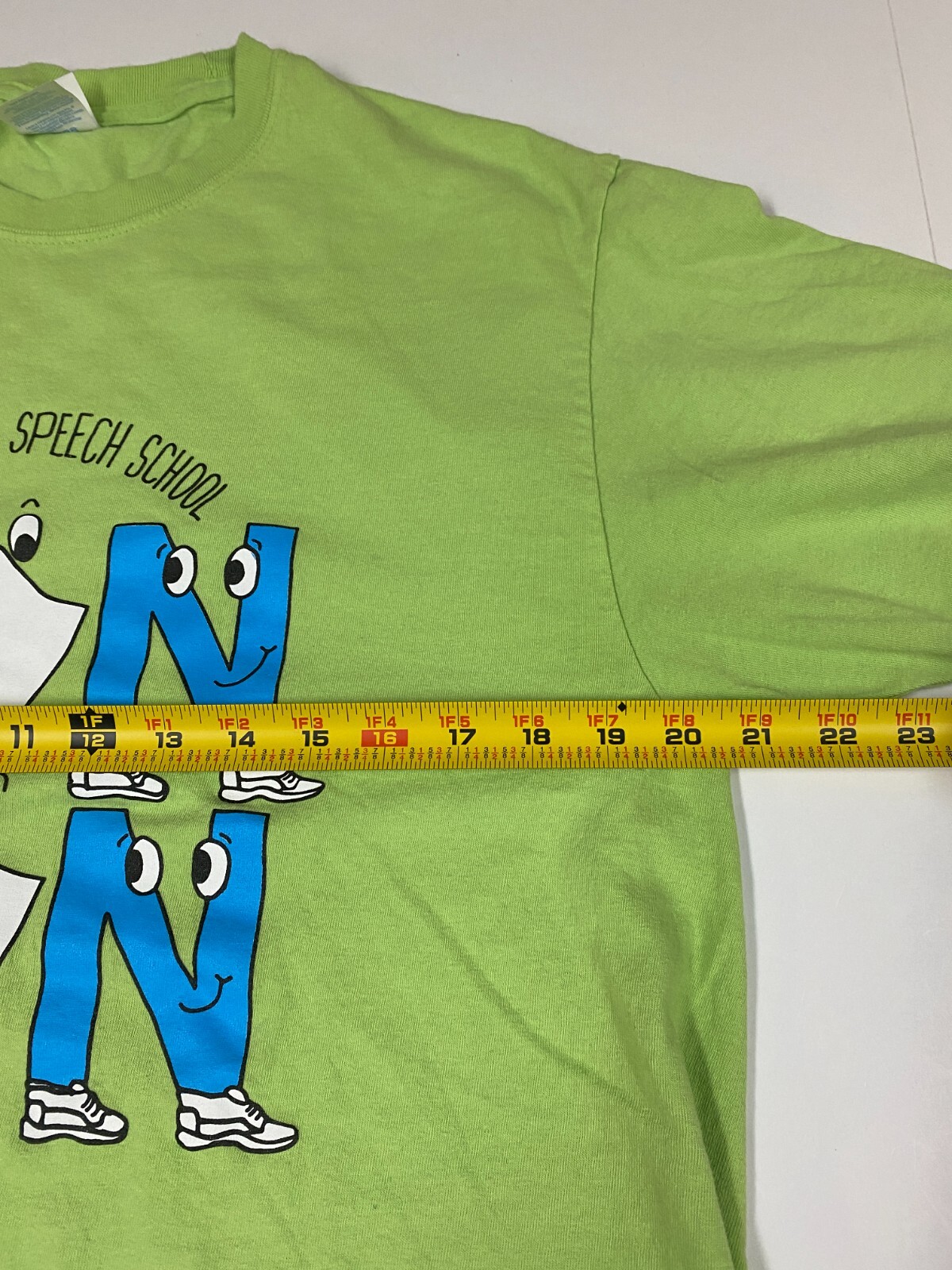 Atlanta School Mens Shirt L Green The atlanta speech school