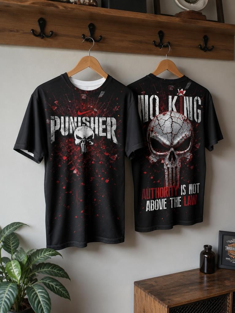 The Punisher No King T-Shirt