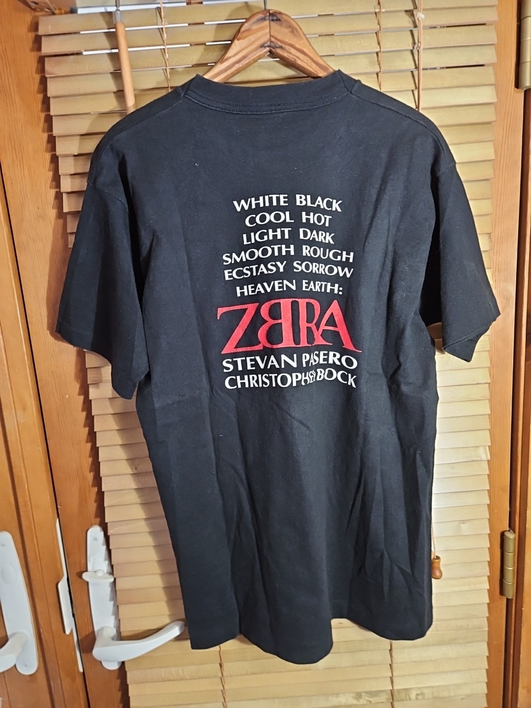 Vintage 90s FOTL Single Stitch Black Tee T Shirt Unknown Band Obscure Large