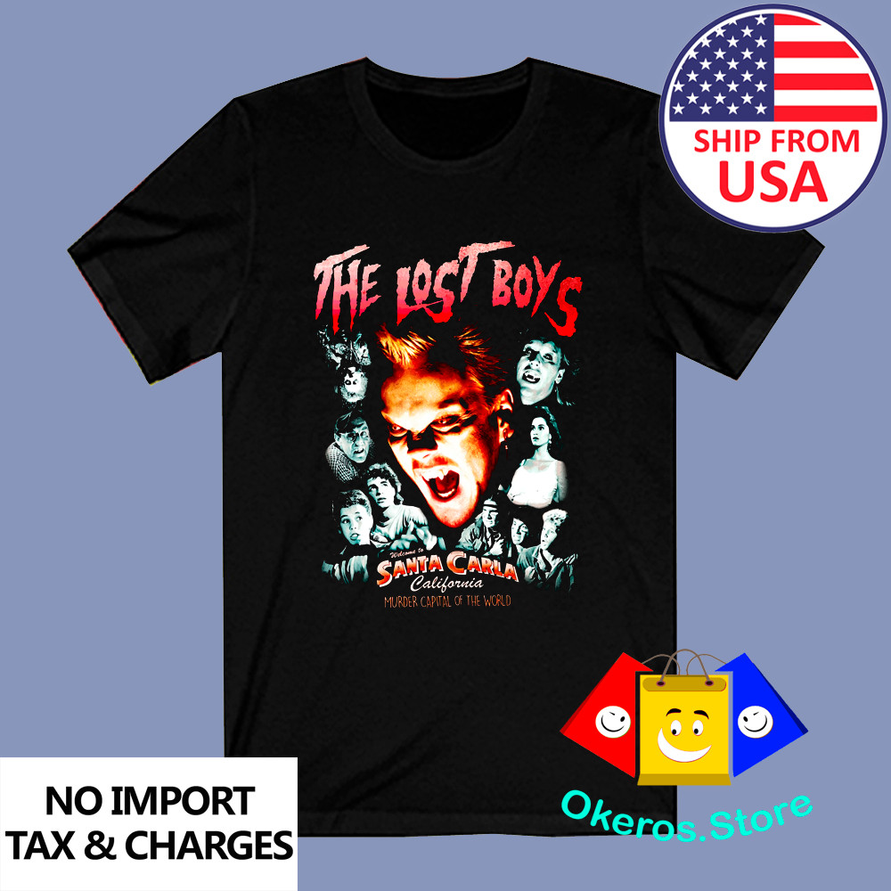 The Lost Boys Horror Retro Movie Black Size S to 3XL