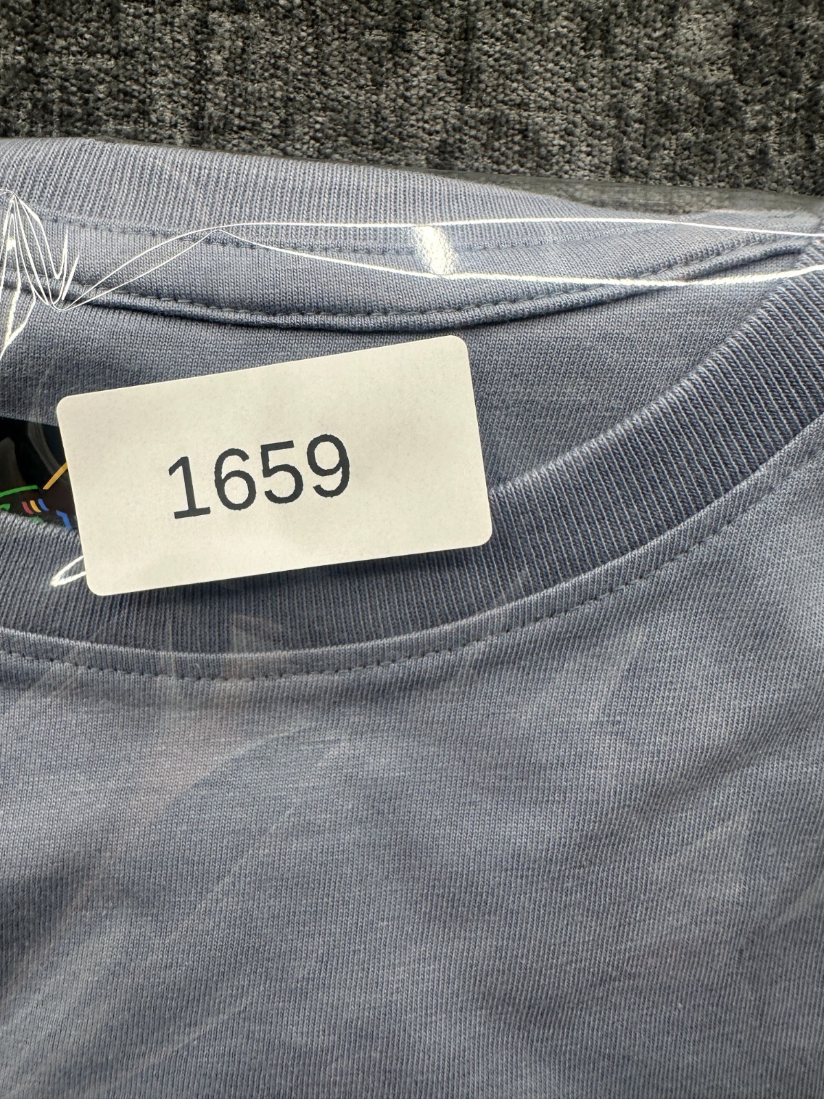 Greg Norman T Shirt Mens Large Gray Side Slit Cotton Crewneck Shark Logo Casual