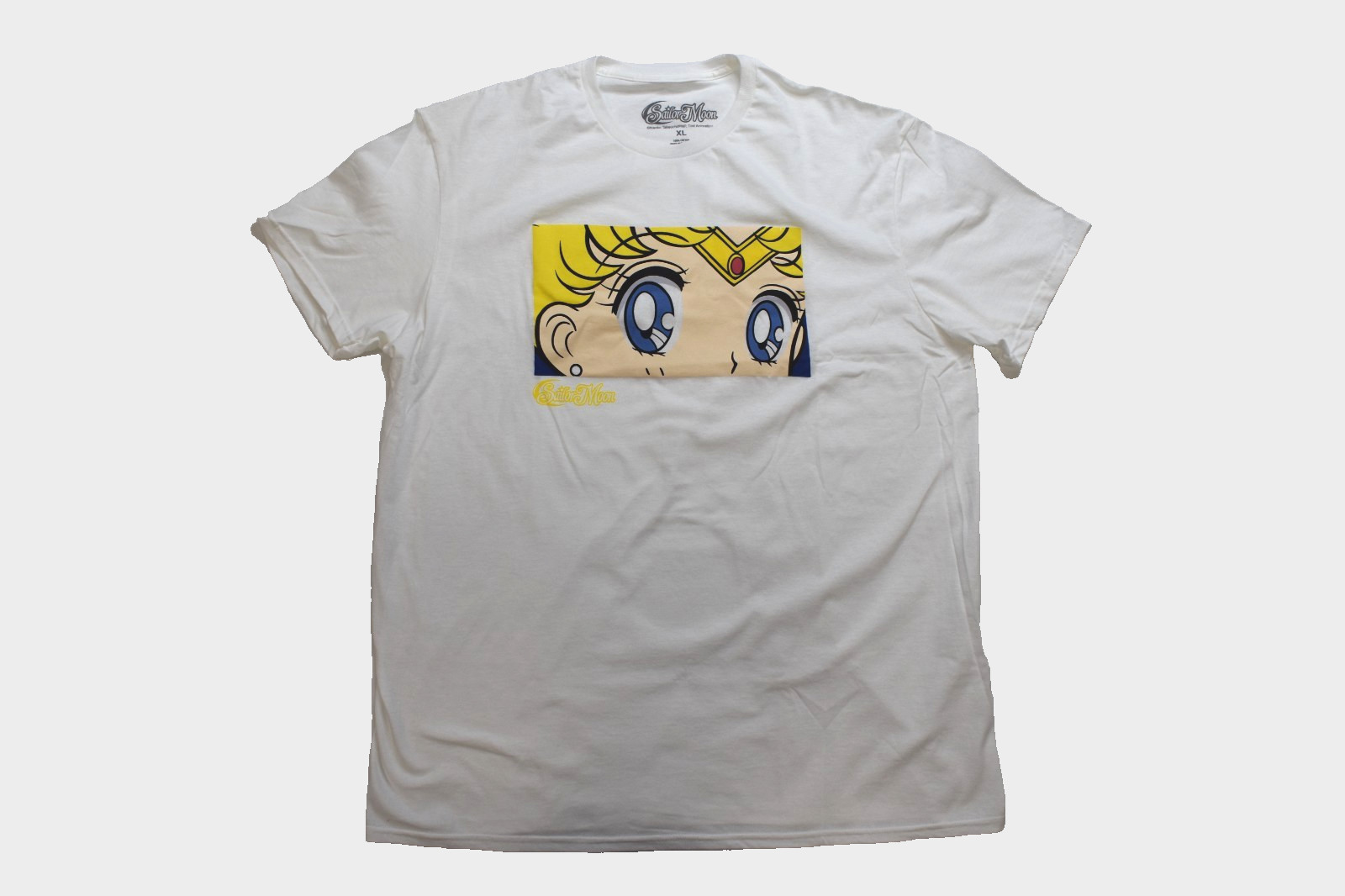 Sailor Moon Mens Eve Eye Box Manga Anime White Shirt New XL