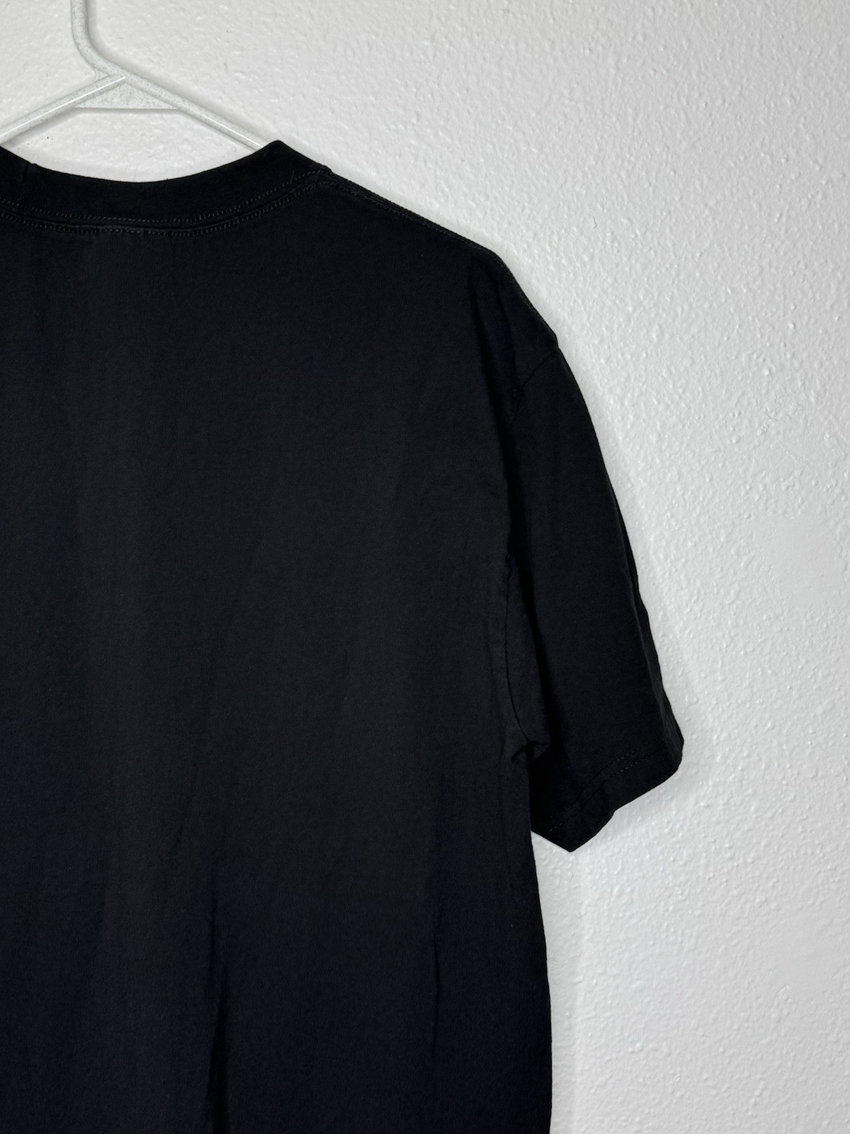 Shaka Wear 7.5 oz Max Heavyweight Short Sleeve T-Shirt Black Crewneck Size L