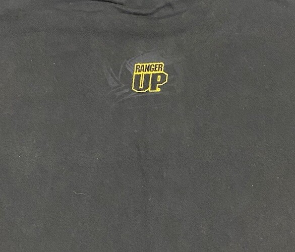 Ranger Up Men’s Shirt L Black Don’t Tread On Me Flag Snake Patriotic America USA