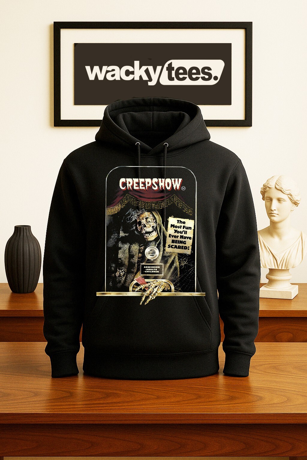 Creepshow The Most Fun You’ll Ever Have Horror Terror Graphic Tee Shirt