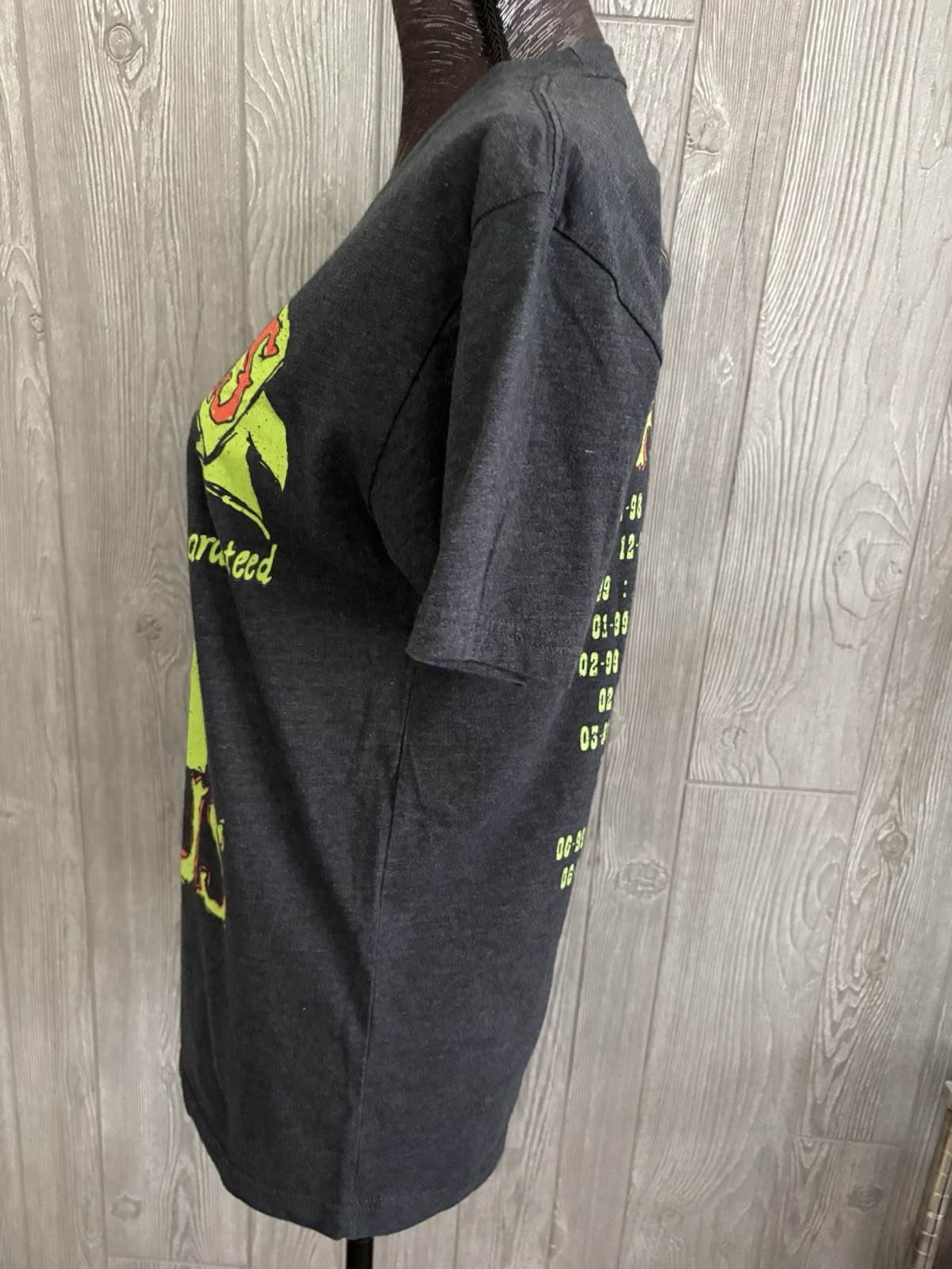 Disney Pixar Unisex Size M Gray Bugs Life Cotton T-shirt