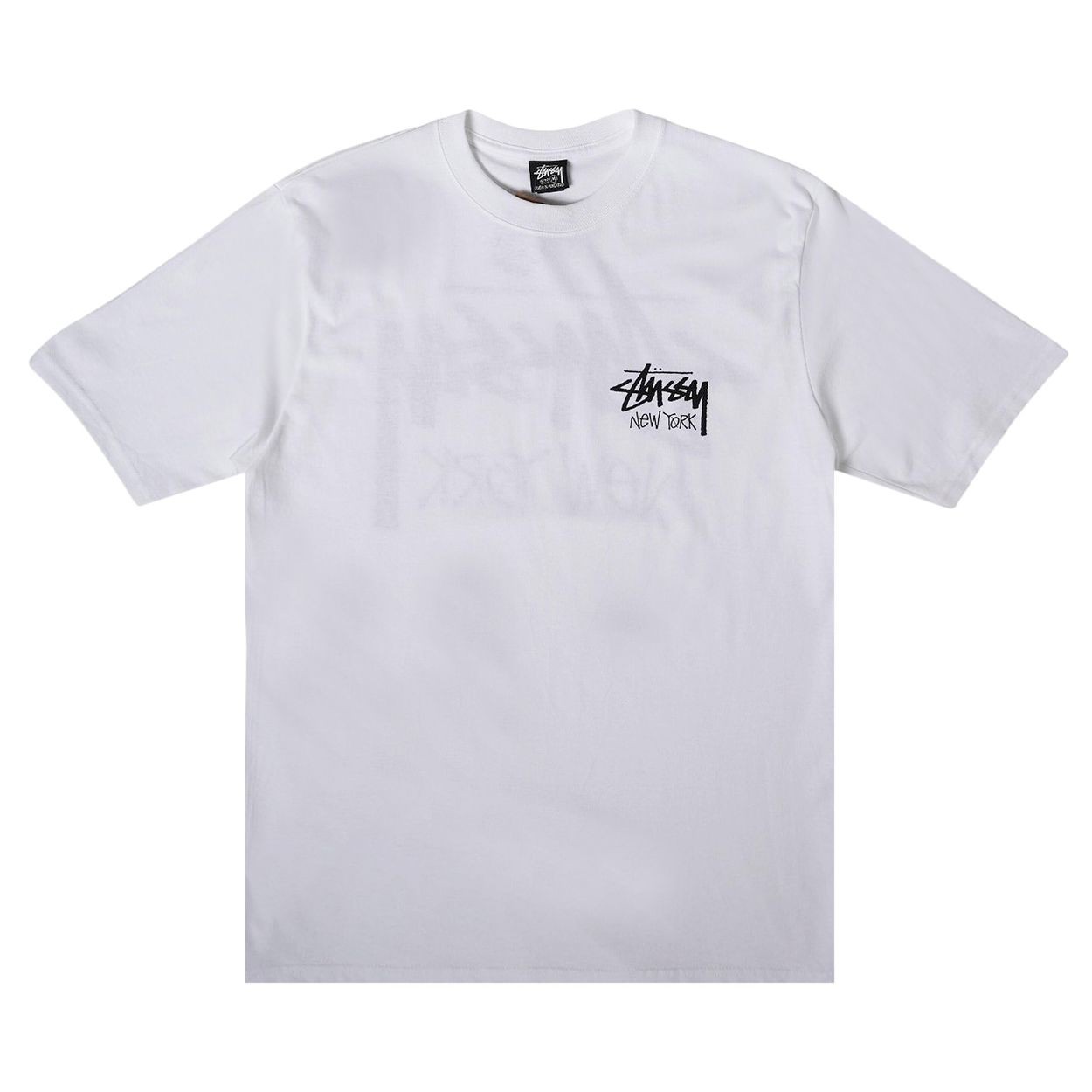 Stussy tee city NEW YORK Black / white / blue t shirt BRAND NEW
