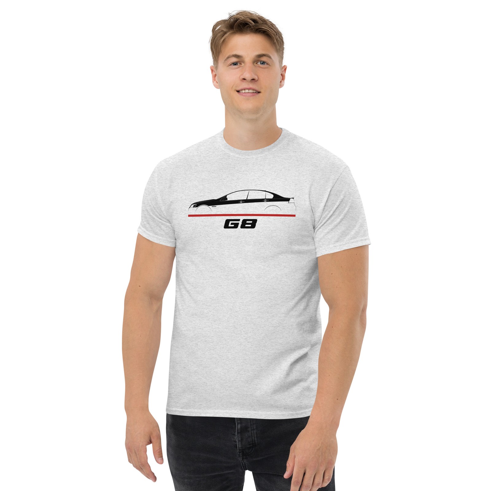 For Pontiac G8 2007-2009 Fans Car Tee T-Shirt Birthday Gift