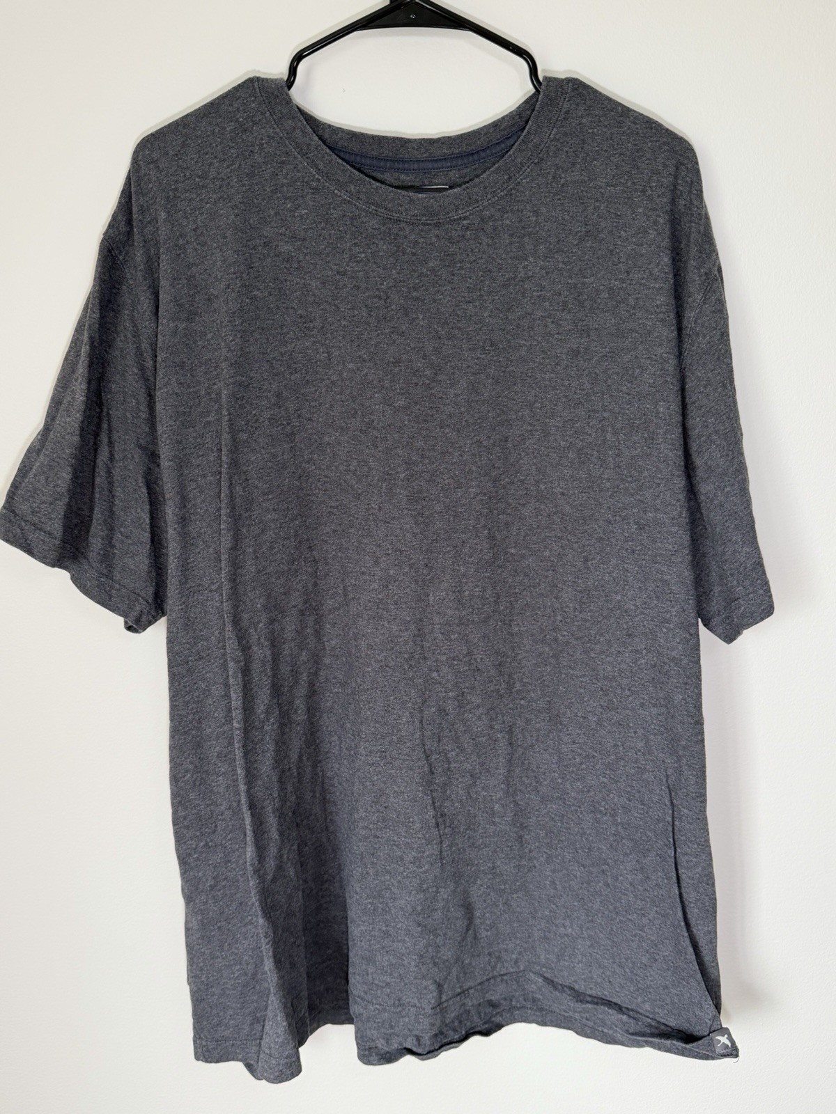 Eddie Bauer Men Big & Tall T3XL Gray Crew Neck Short Sleeve Tee