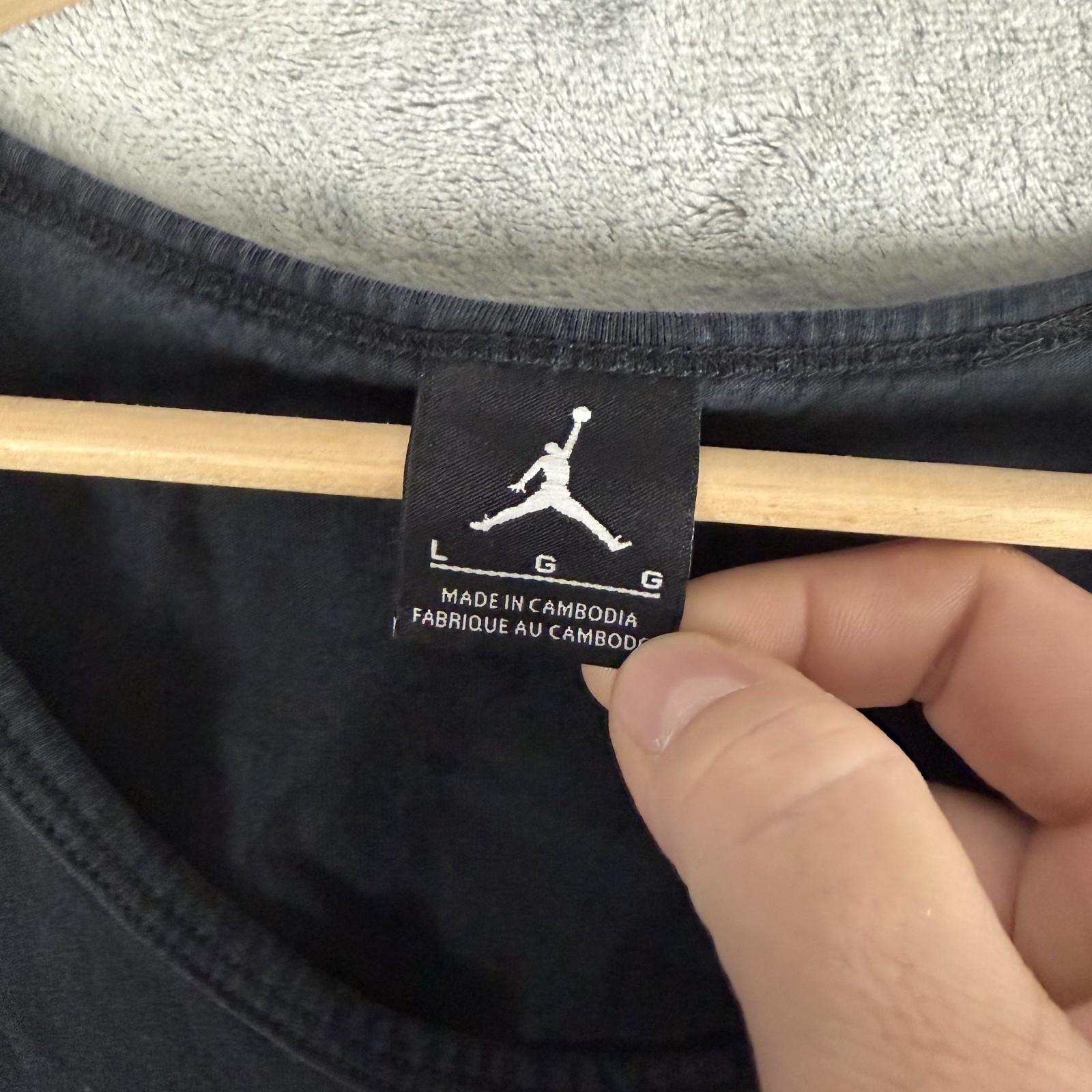 Nike Air Jordan 23 Mens Large Michael Jordan Graphic black Tank Top jumpman
