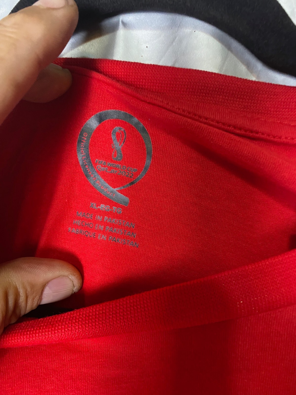 FIFA World Cup Outerstuff Men’s Penalty Long Sleeve Tee Denmark SZ XL