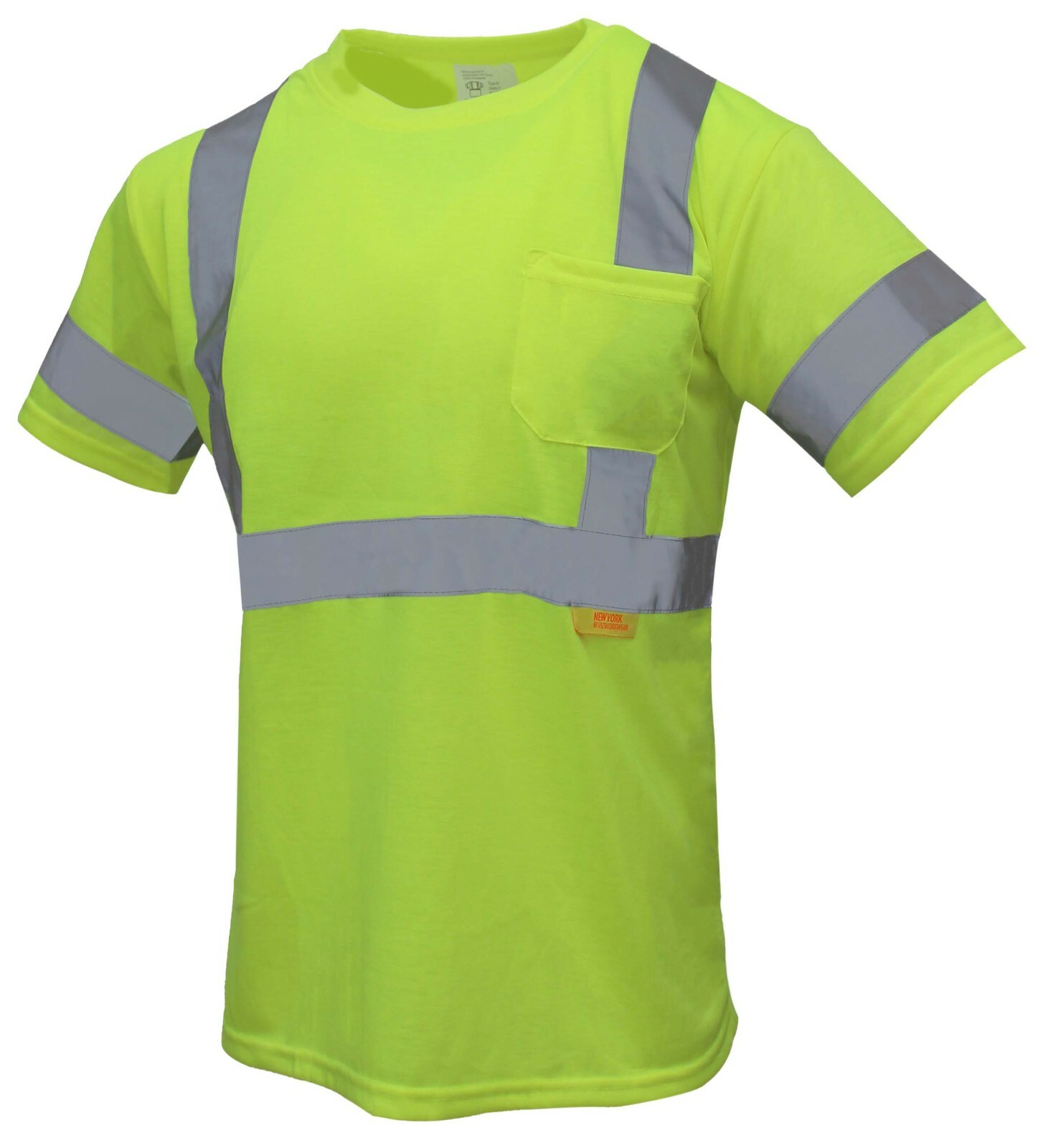 Class 3 Reflective Safety Yellow/ Orange Short Sleeve T-Shirt HIGH VIZ-S9081/2