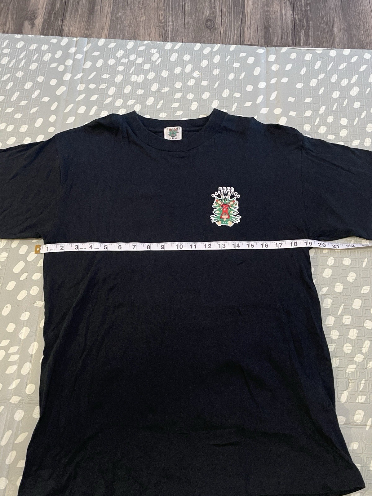 Vtg 1999 Omuta Daijayama Festival T Shirt M Single Stitch Dragon Japan Woven Tag