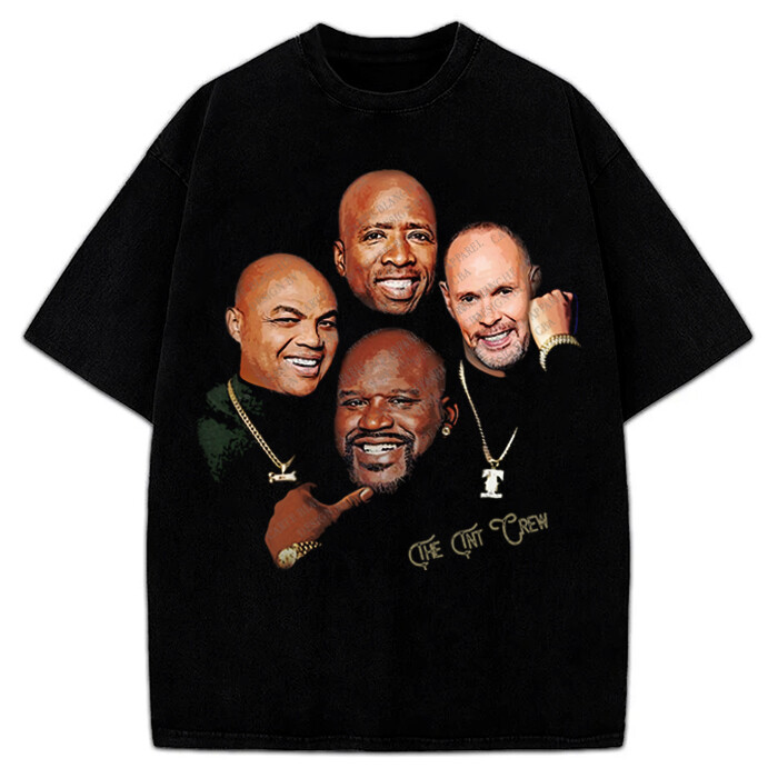 Charles Barkley Shaq Ernie Johnson Kenny Smith TNT Crew Last Dance Graphic Tee