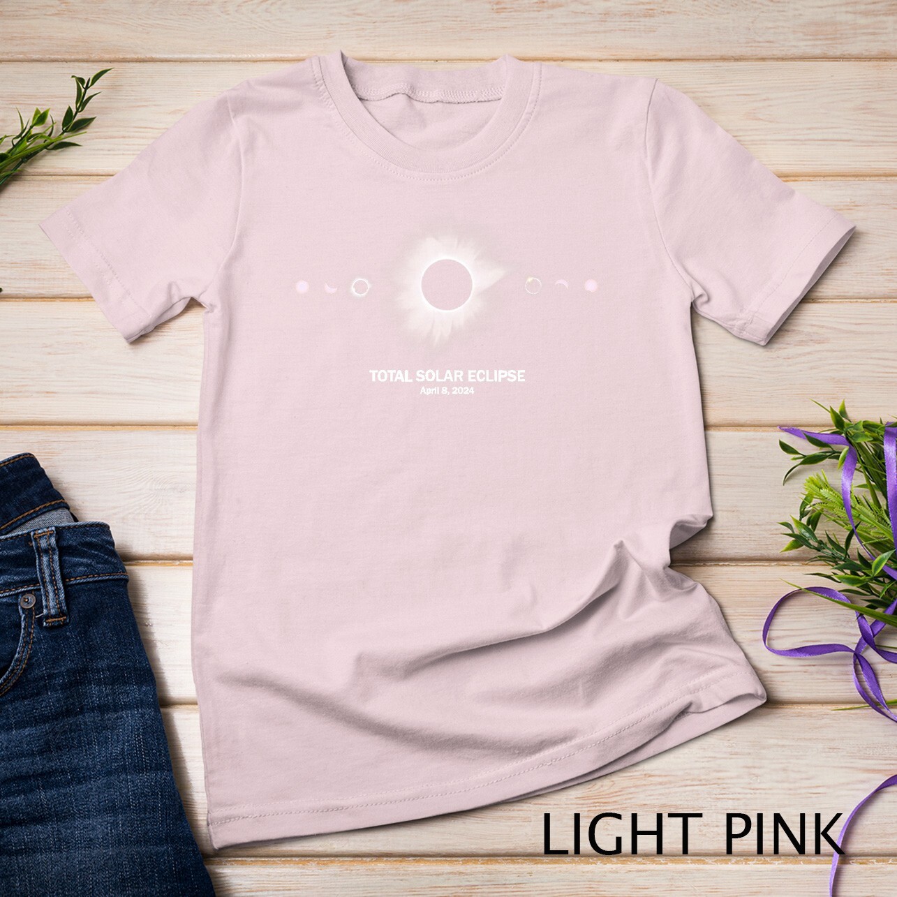 Solar Eclipse Shirt 2024 Total Eclipse T-Shirt Unisex T-shirt