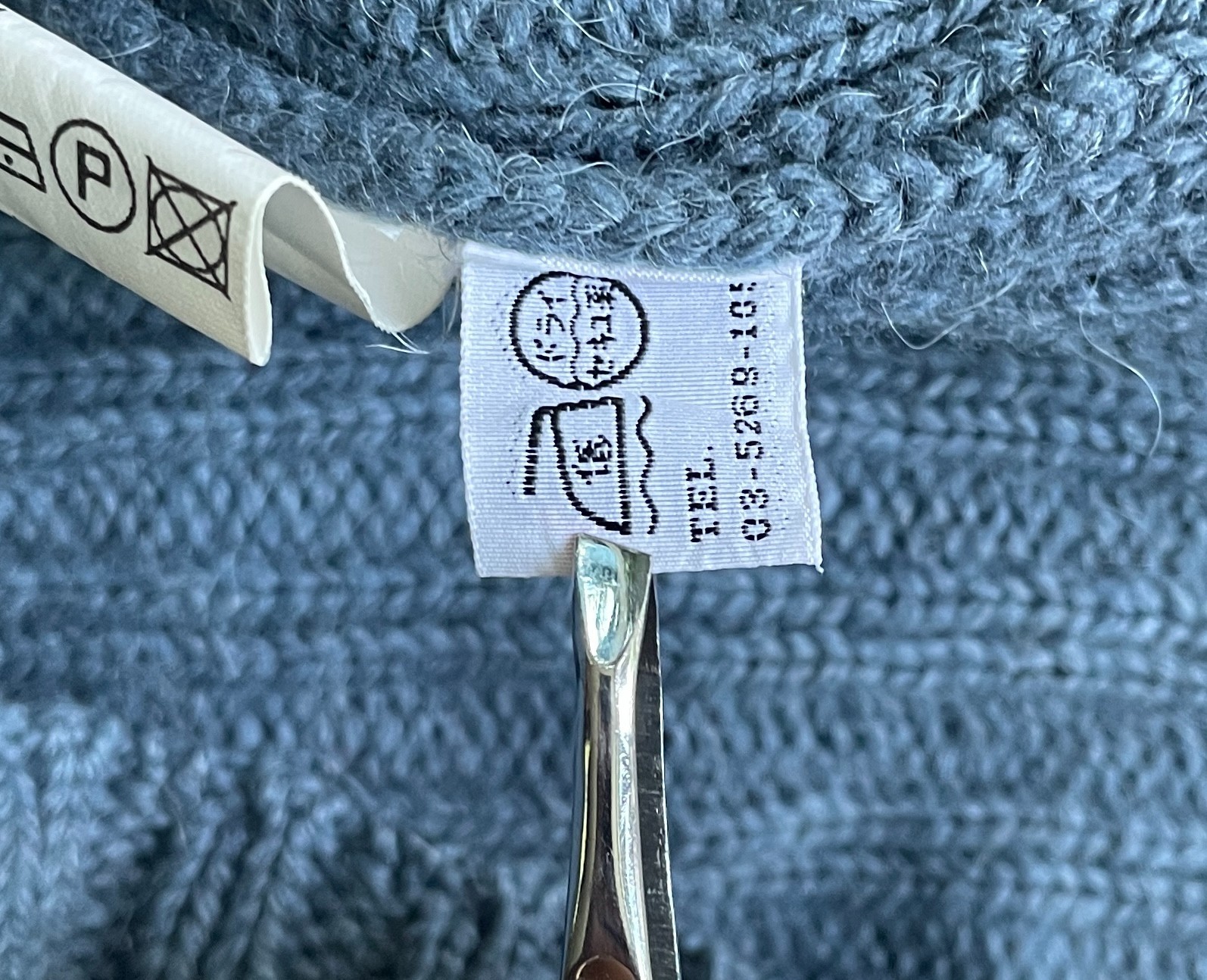DIRK BIKKEMBERGS Sweaters Alpaca Wool Dry Clean Only Made in Italy