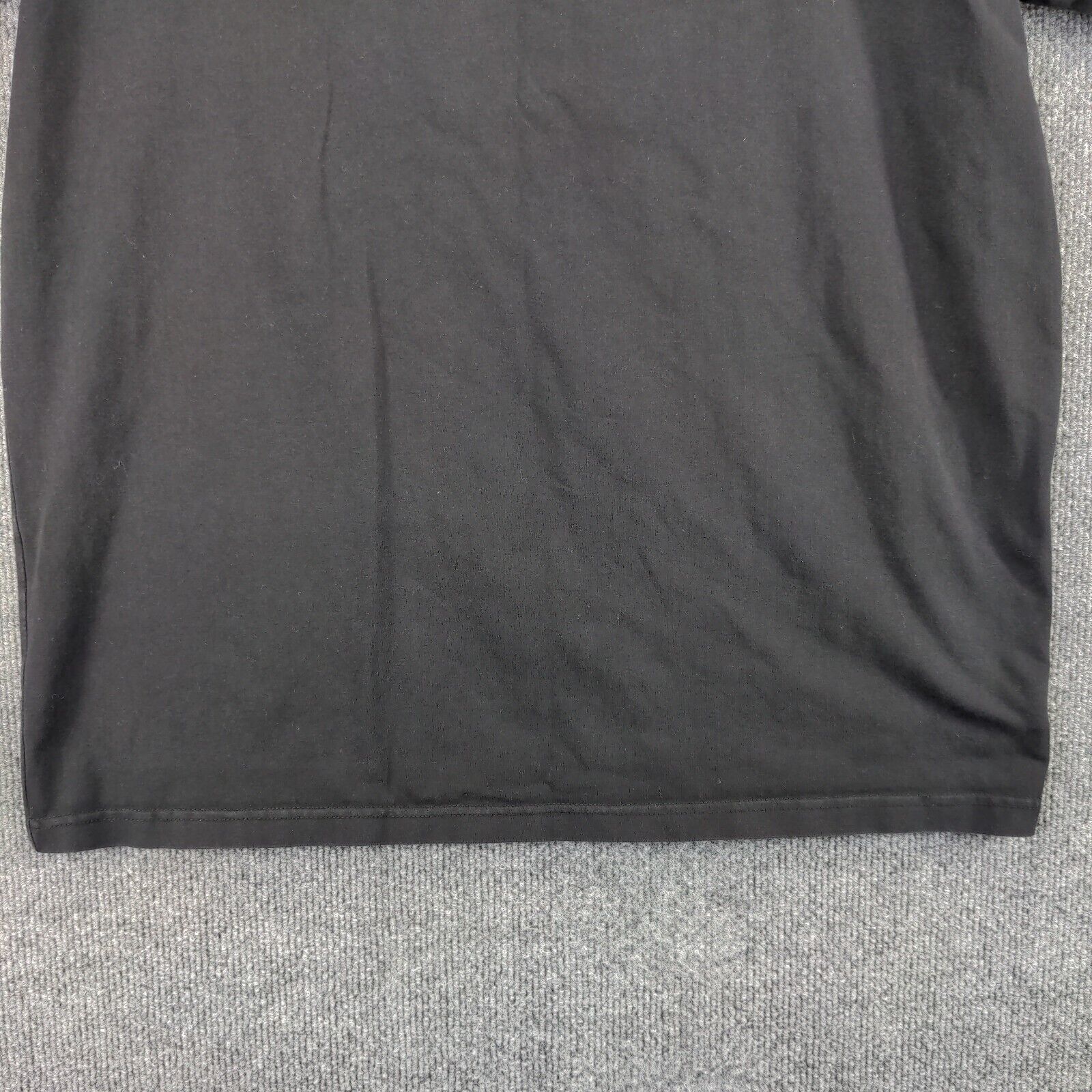 Hudson Outerwear Mens Snake Drip T-Shirt Black XL Short Sleeve Rhinestone Cotton