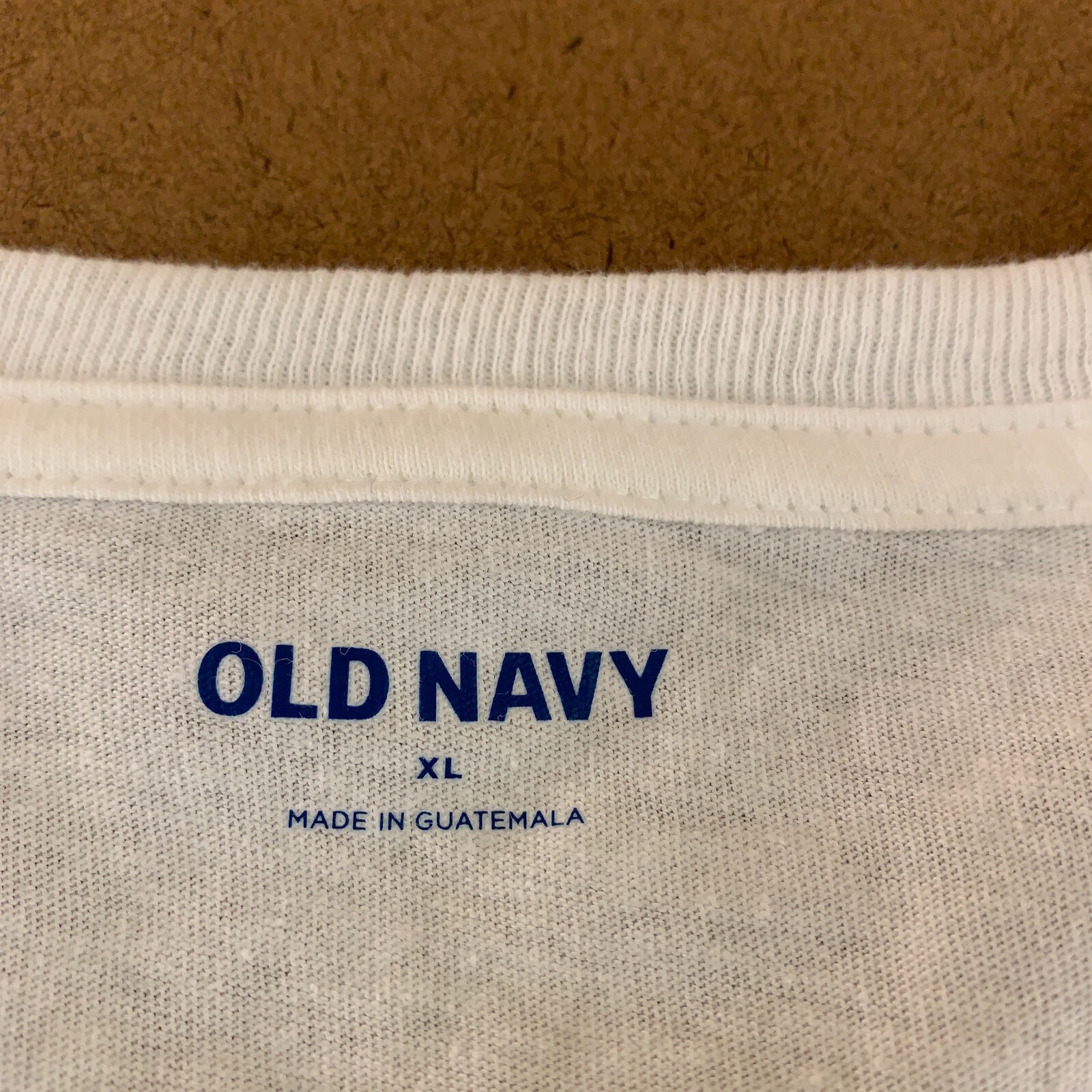 Old navy Mens Size XL White Cotton Friends Graphic Short Sleeve T-Shirt NWT