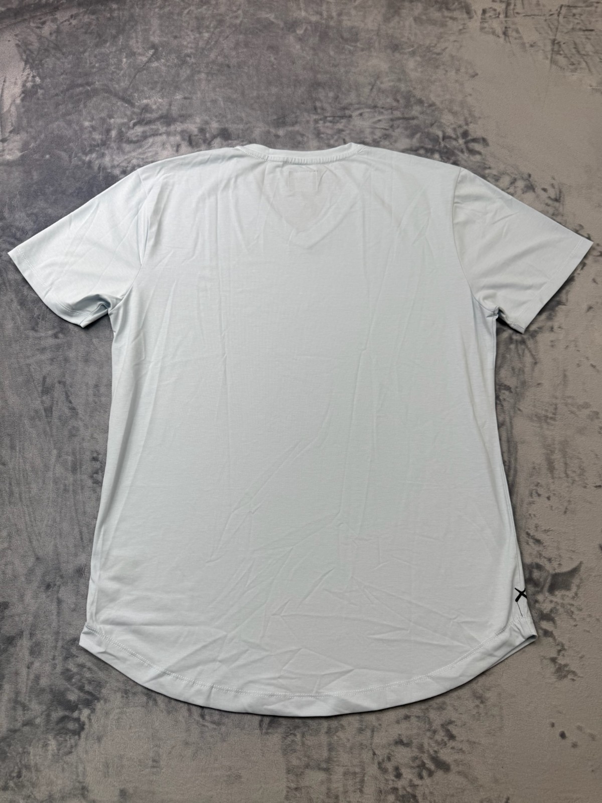 Cuts Clothing Short Sleeve V Neck Curve-Hem T-Shirt Mens XL Glacer Pyca Pro