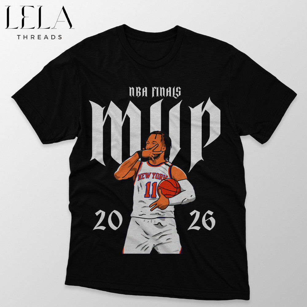NBA Finals Jalen Brunson MVP shirt New York Knicks Champions 2026 NYK T-Shirt