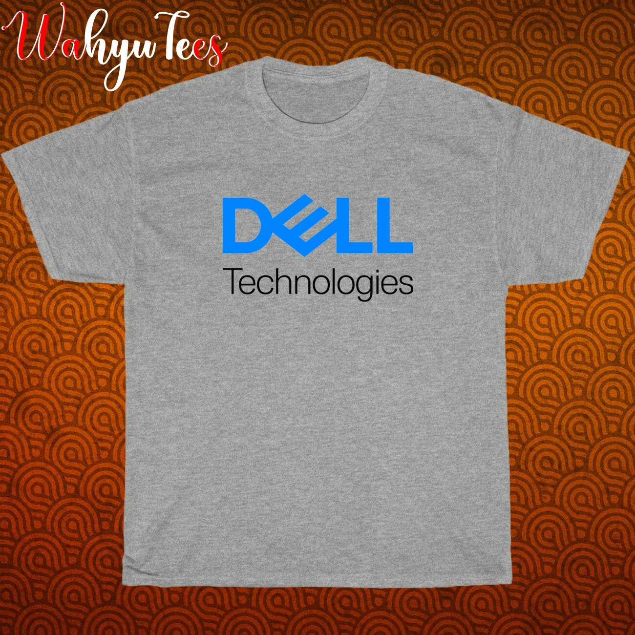 New Dell Technology Logo Black/Grey/Navy/White Size S-5XL Unisex T-Shirt
