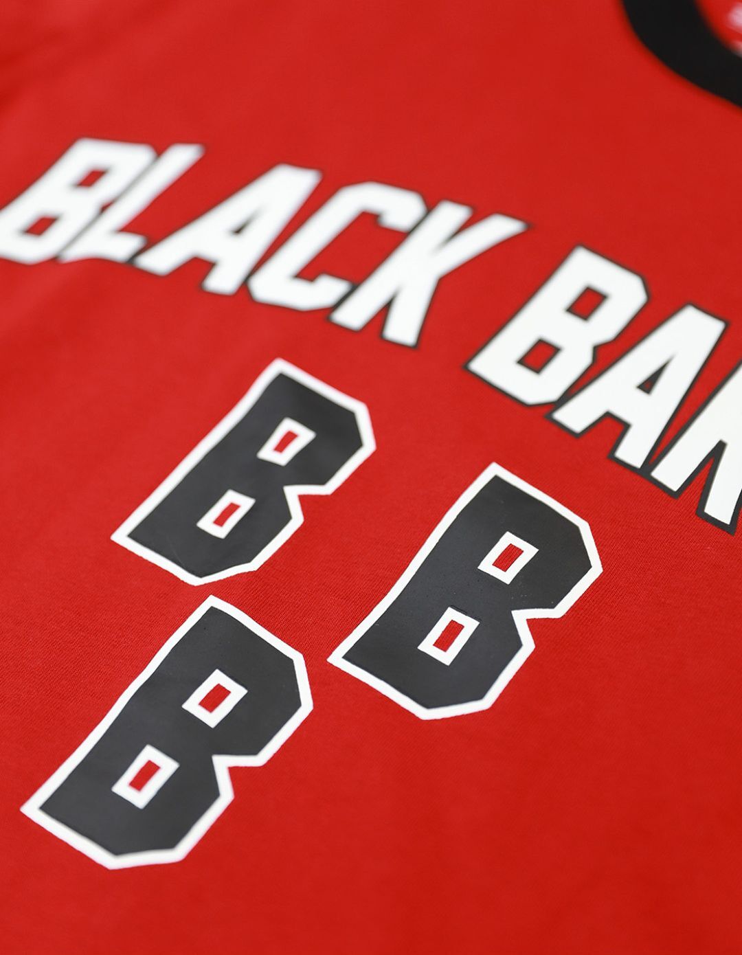 NLBM Negro Leagues Birmingham Black Barons Long Sleeve Tee Crimson Red
